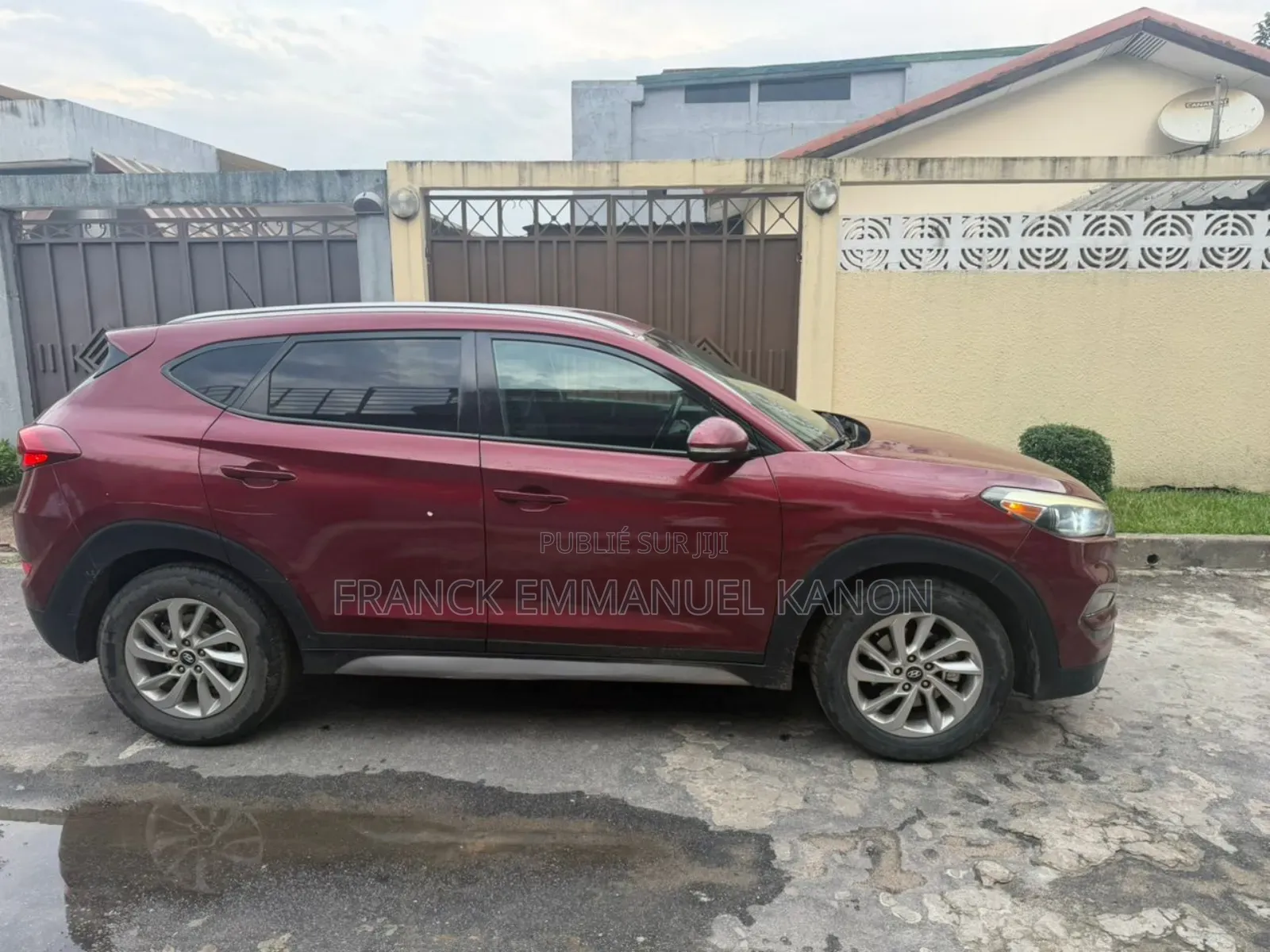 Hyundai Tucson Limited AWD 2017 Rouge