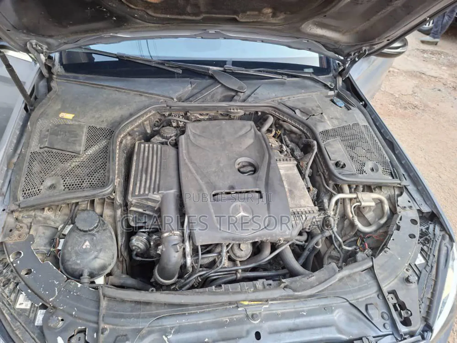 Mercedes-Benz C300 Base 4Matic Coupe AWD (2.0L 4cyl 7A) 2017 Blue