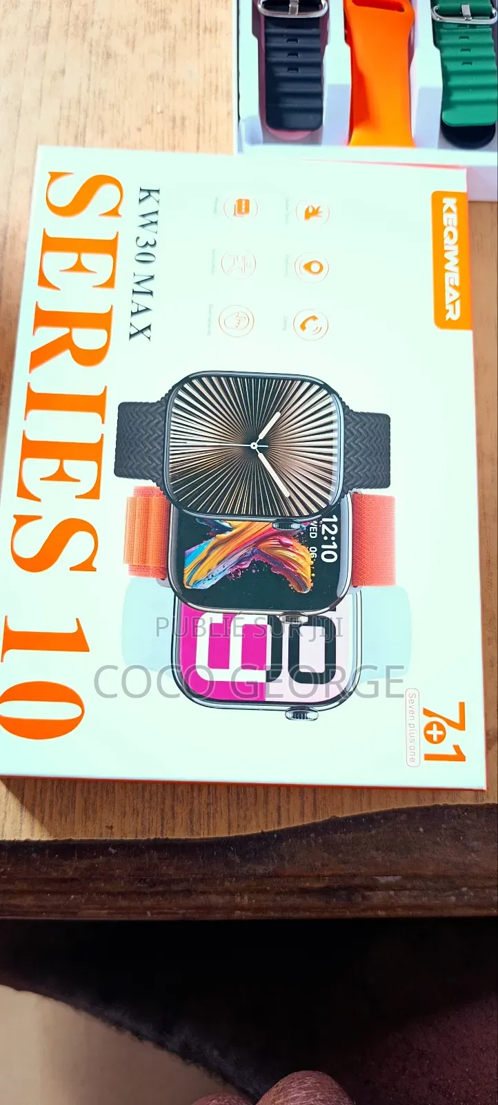 Montre Connectée Série 10 Avec 7 Bracelets