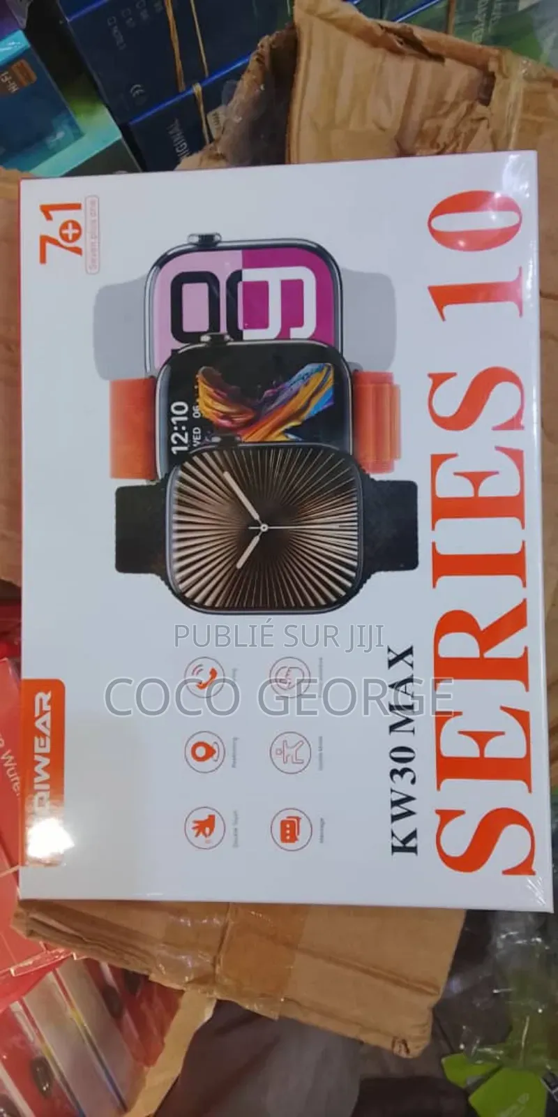 Montre Connectée Série 10 Avec 7 Bracelets