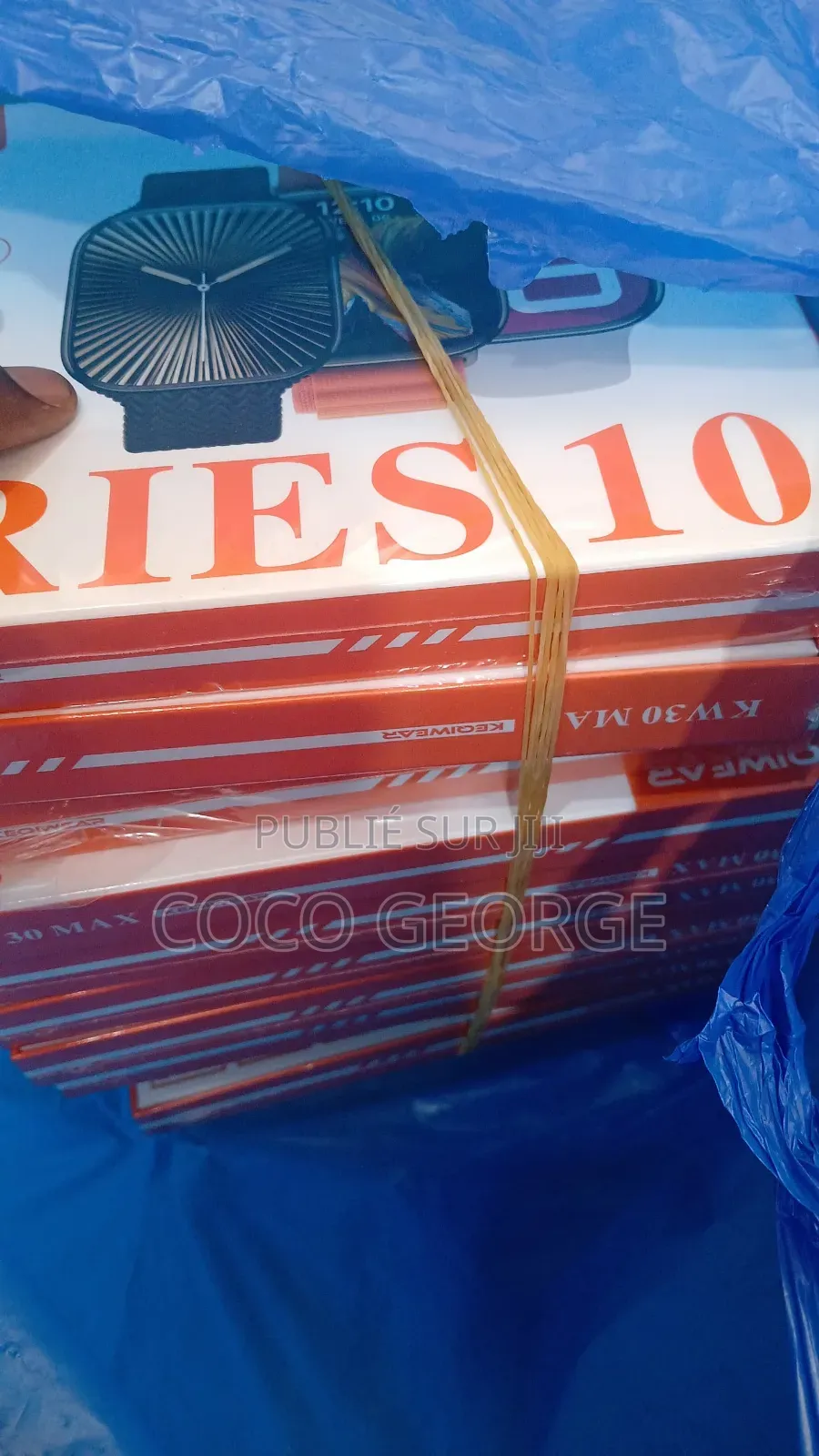 Montre Connectée Série 10 Avec 7 Bracelets