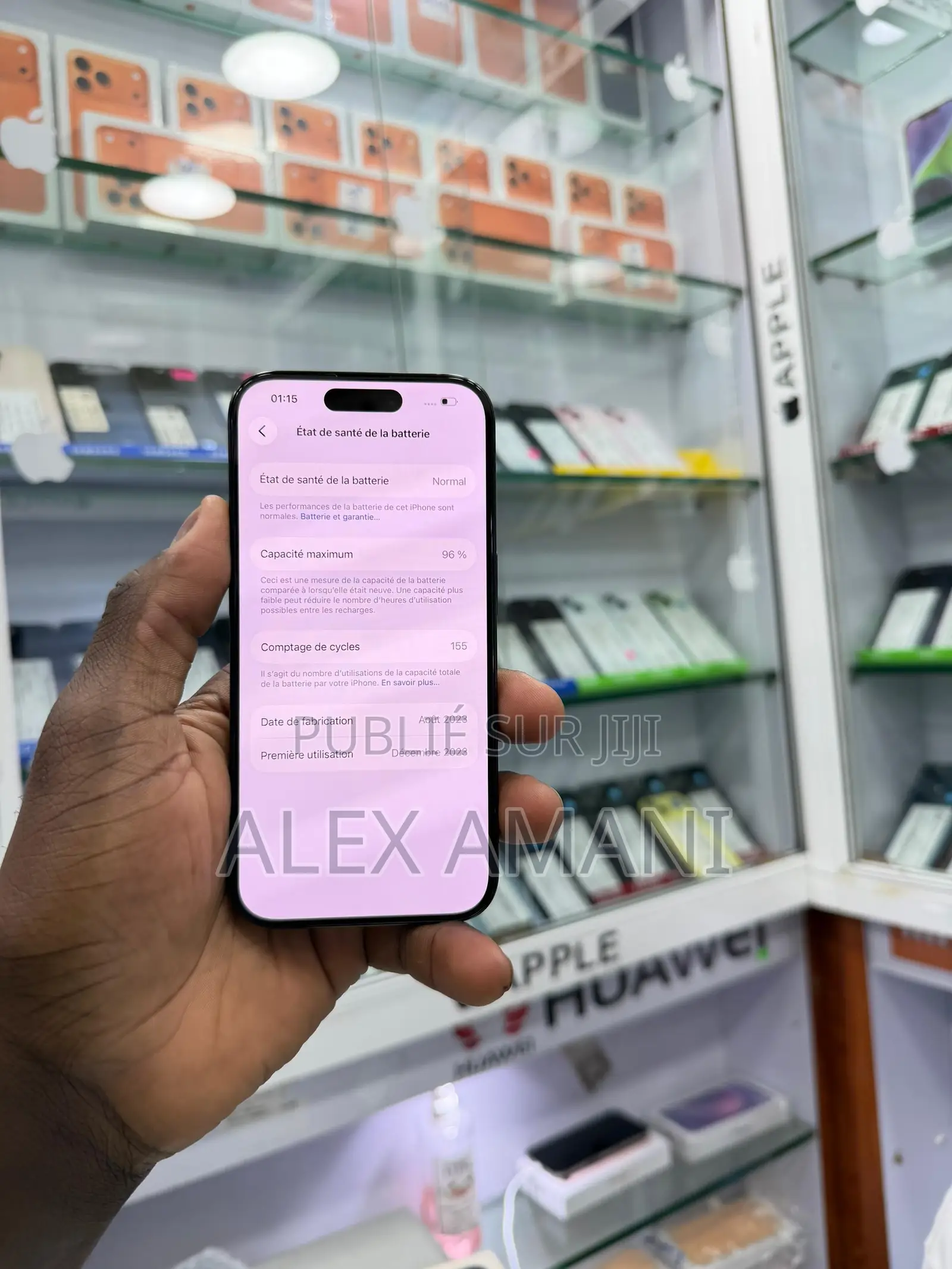 Apple iPhone 15 Pro 128 GB Gris