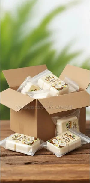 Savon Au Coprah Parfumé – Naturel Doux Pour La Peau