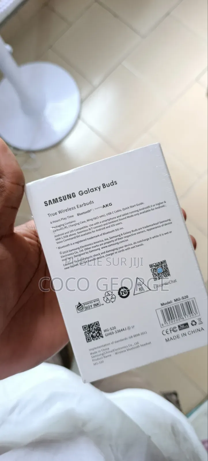 Écouteurs Bluetooth Samsung S20