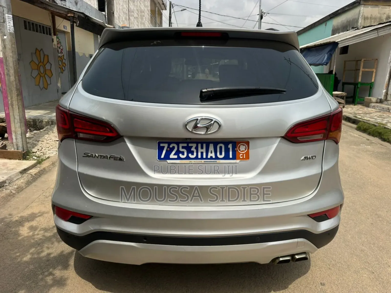 Hyundai Santa Fe Limited AWD 2016 Gris
