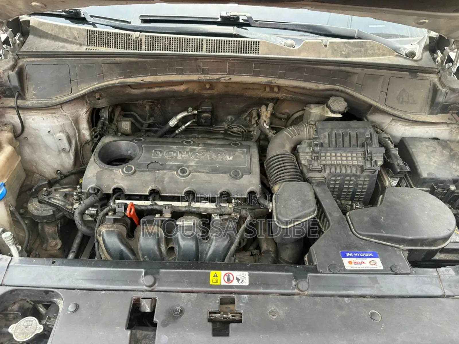 Hyundai Santa Fe Limited AWD 2016 Gris