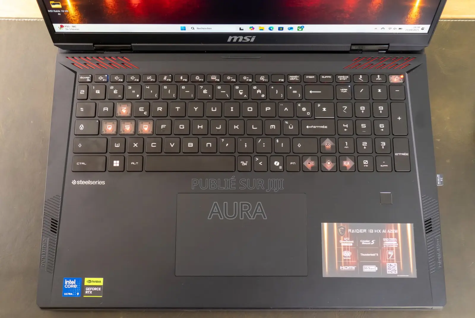 New MSI Raider GE78HX 64GB Intel Core Ultra 9 SSD 4T