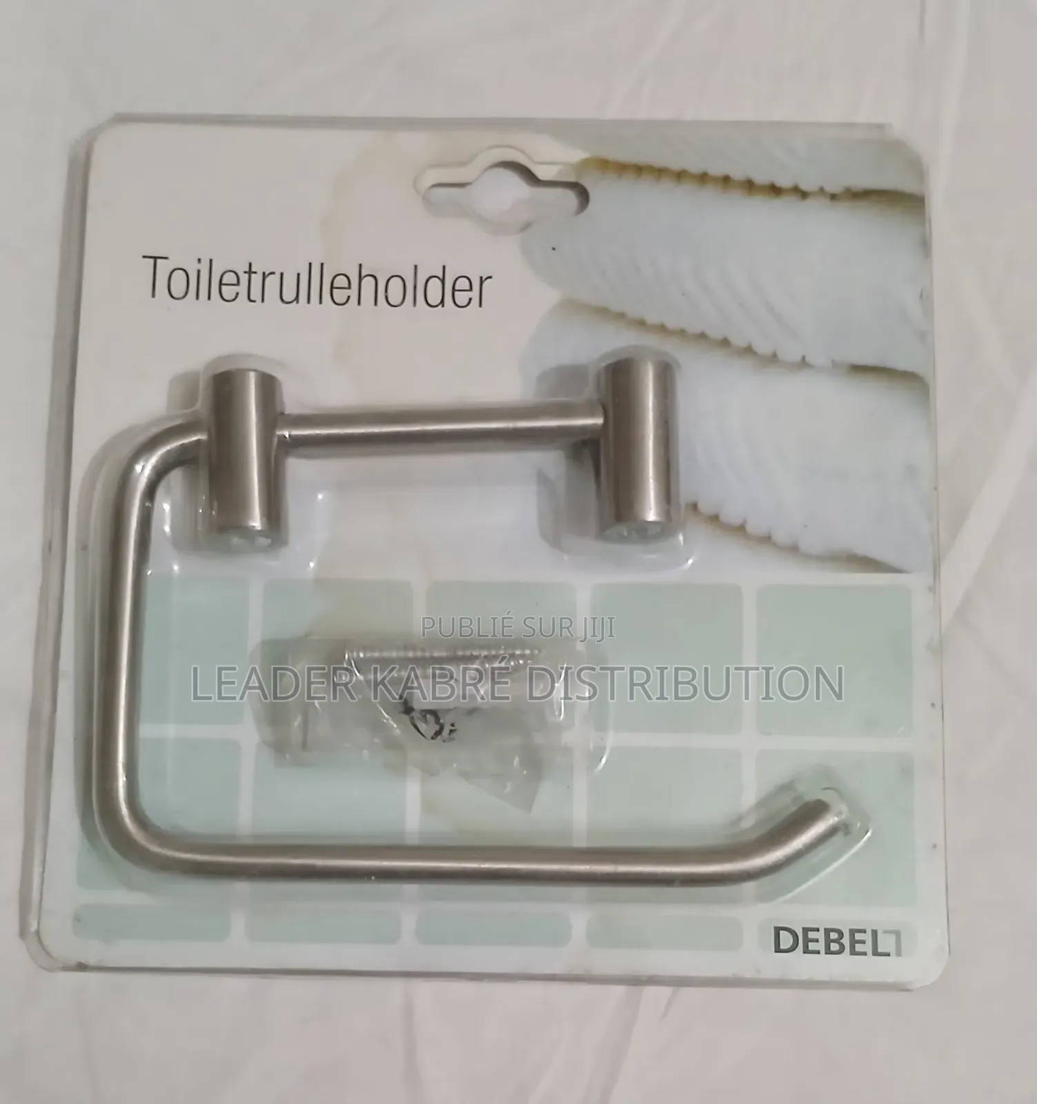 Porte-Papier Toilette Mural en Acier Inoxydable