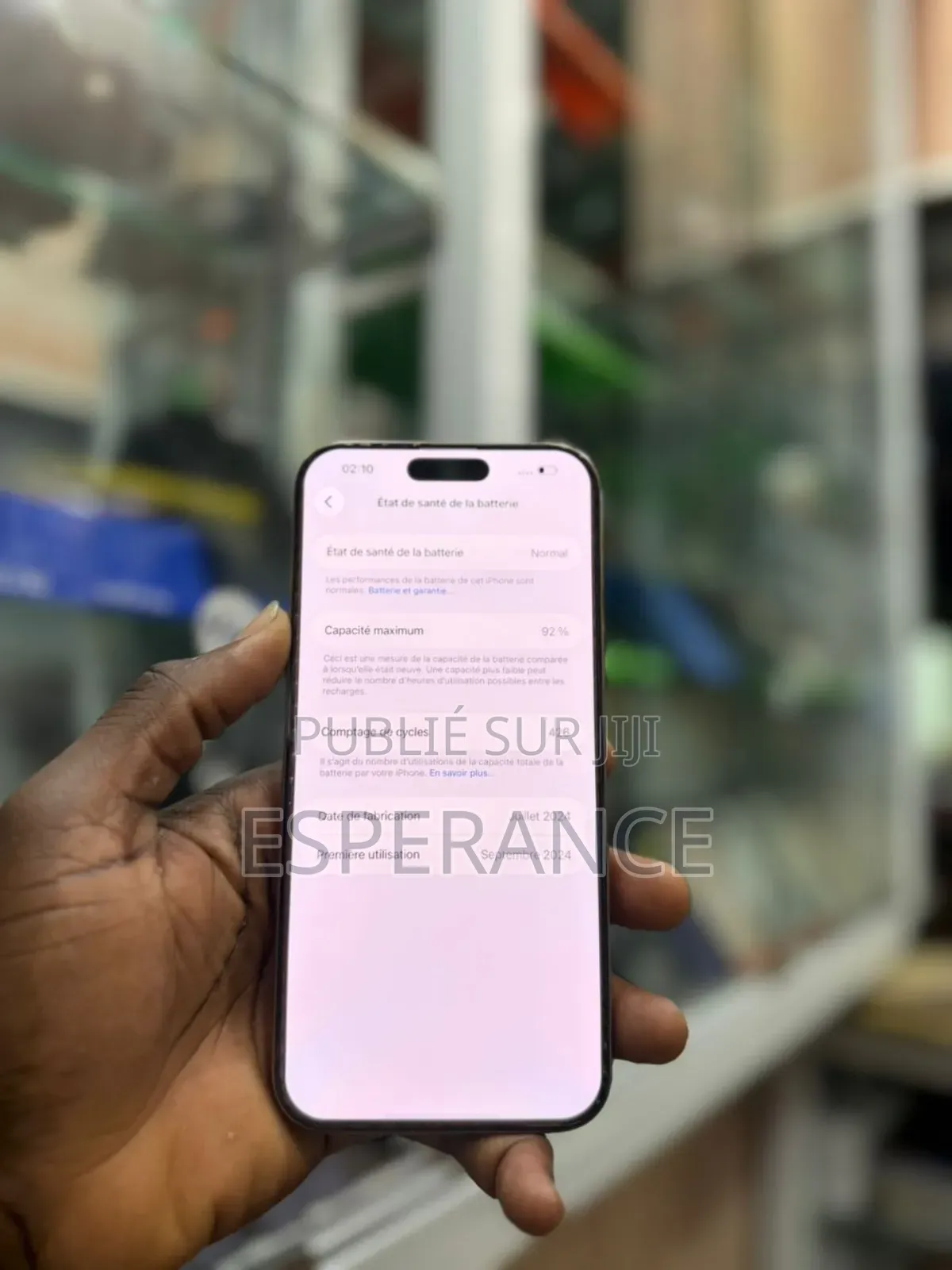 Apple iPhone 16 Pro Max 256 GB Doré