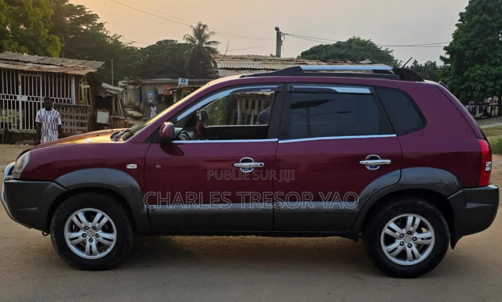 Hyundai Tucson 2007 Rouge