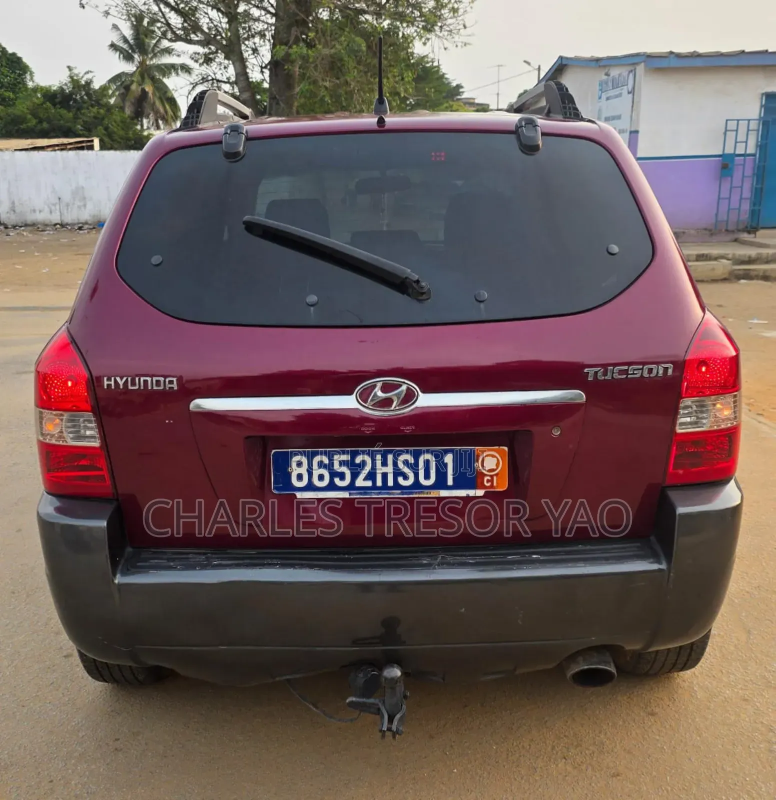 Hyundai Tucson 2007 Rouge