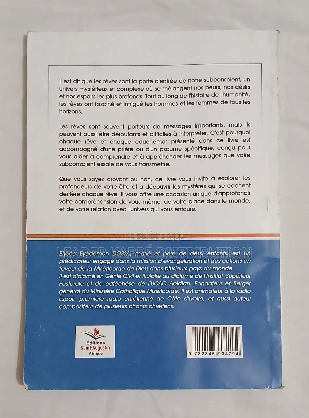 Livre "Rêves Et Spiritualité"