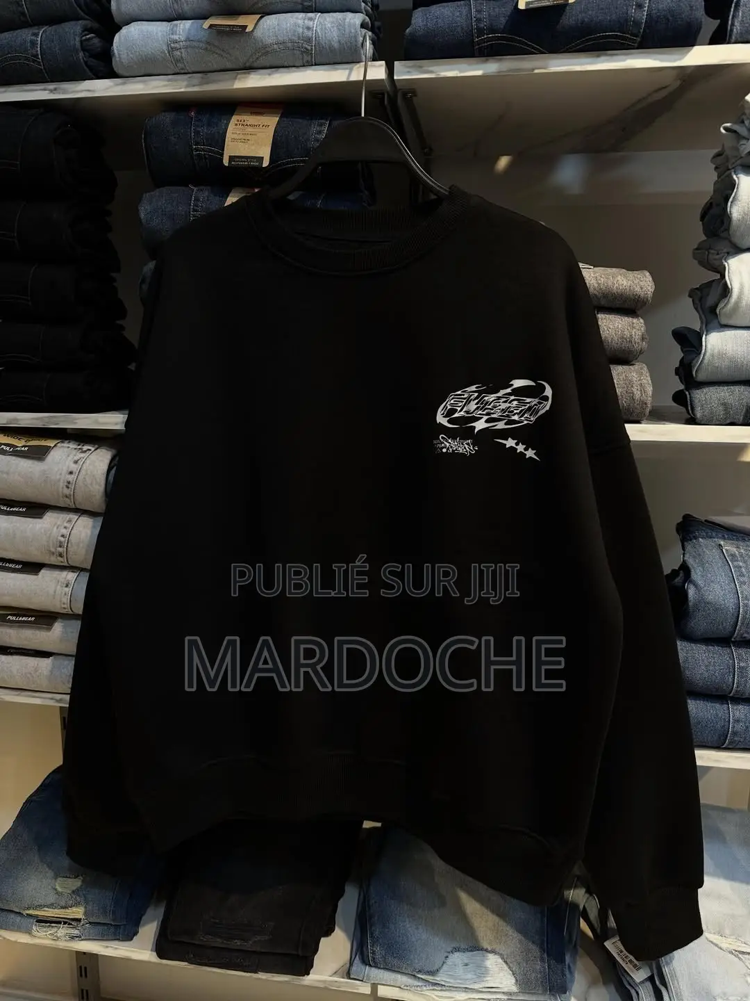 Sweat Noir Streetwear