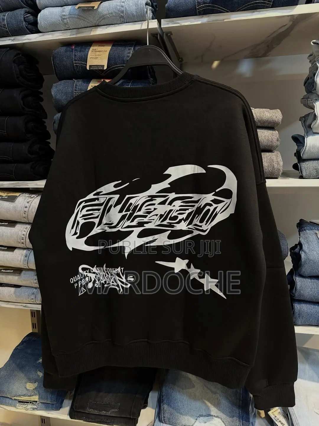 Sweat Noir Streetwear