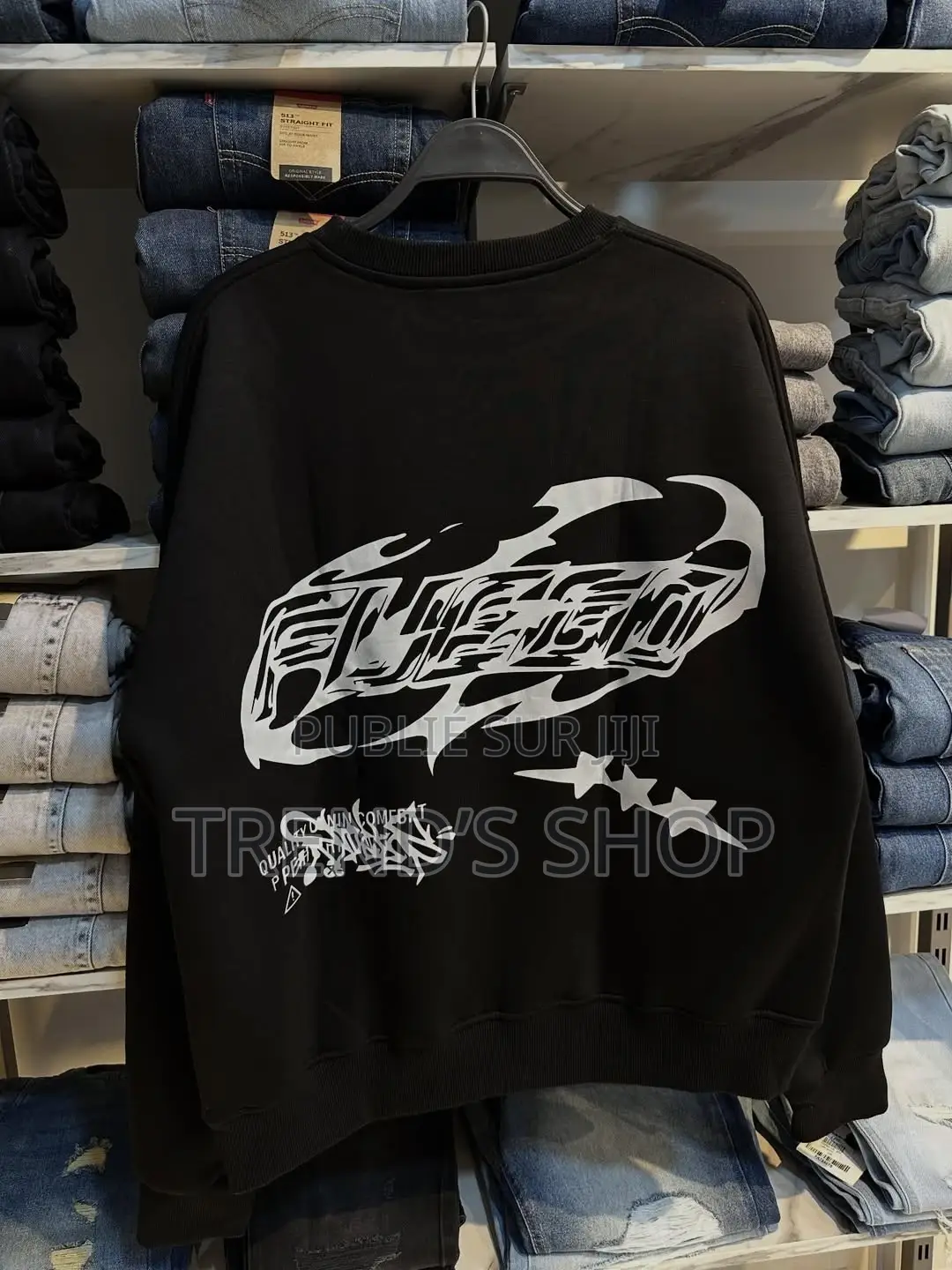 Sweat Noir Streetwear