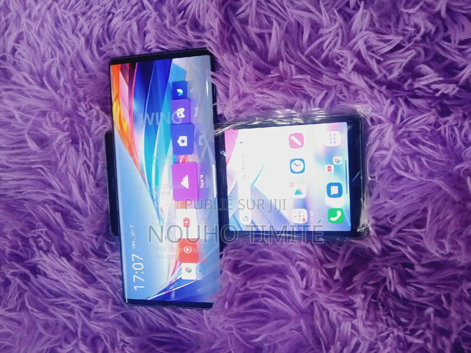 LG Wing 5G 256 GB Noir