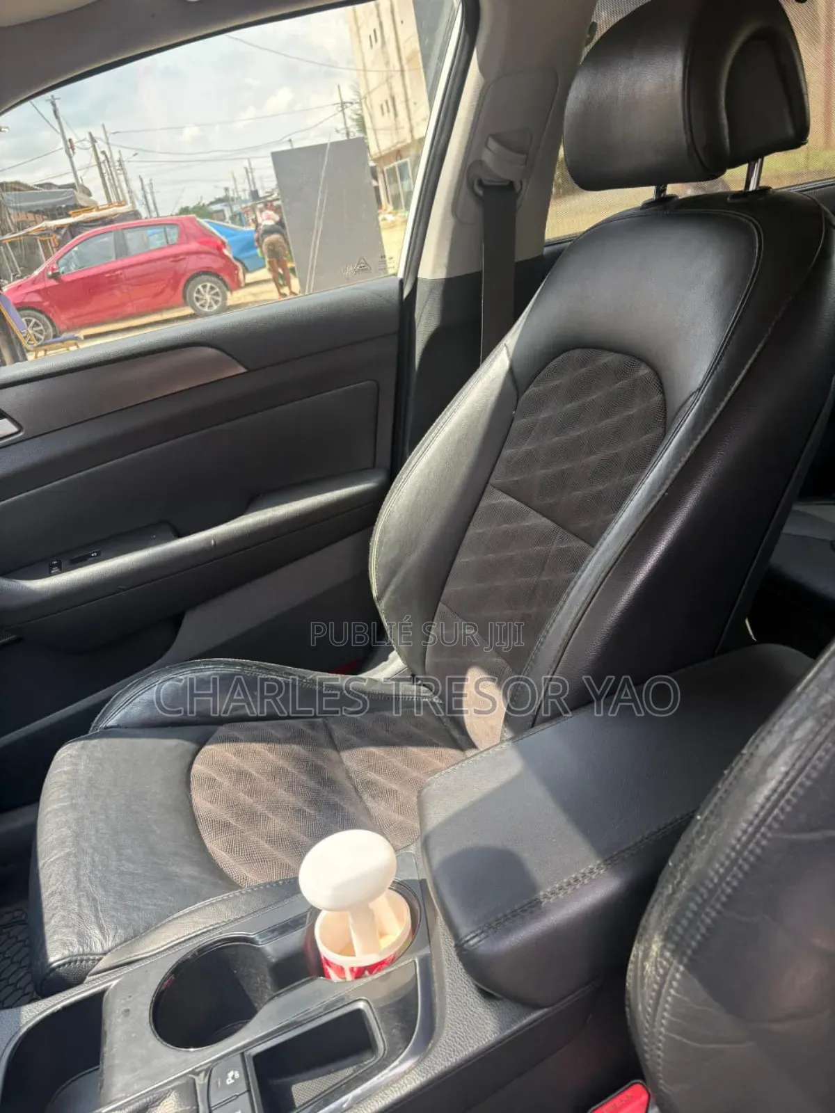 Hyundai Sonata Limited 2.0T Seban (2.0L 4cyl 6A) 2017 Blanc