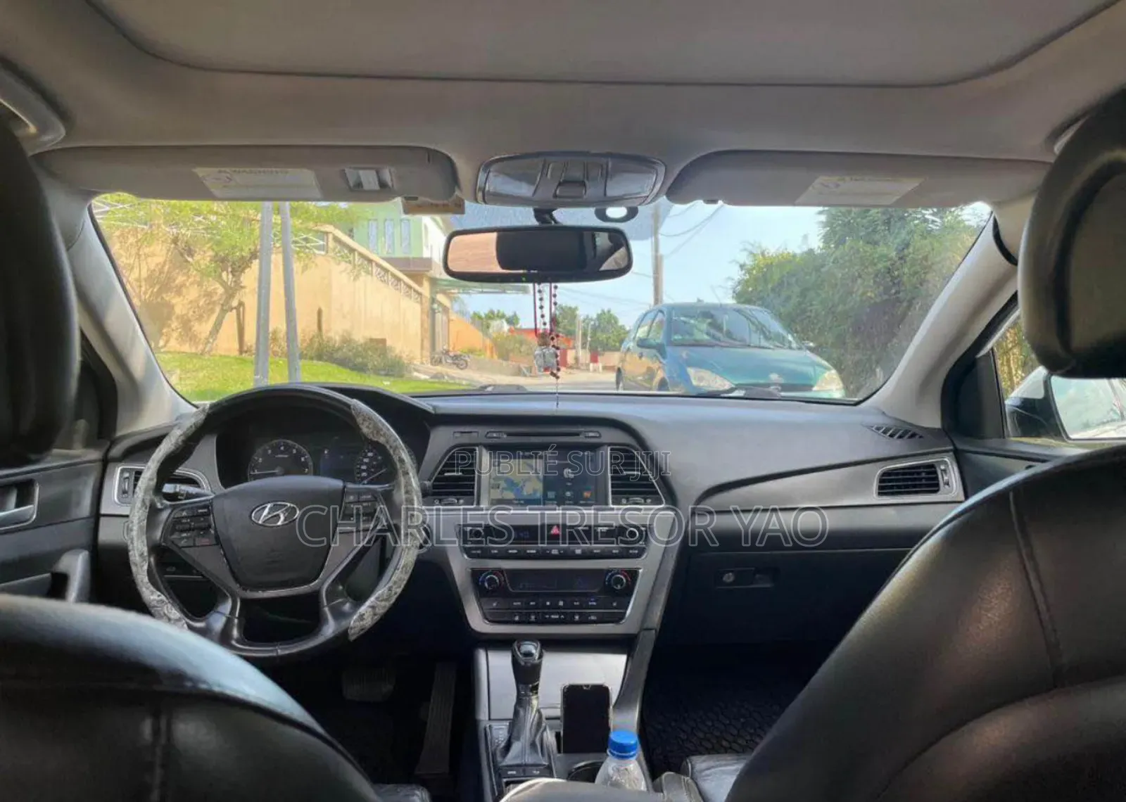 Hyundai Sonata Limited 2.0T Seban (2.0L 4cyl 6A) 2017 Blanc