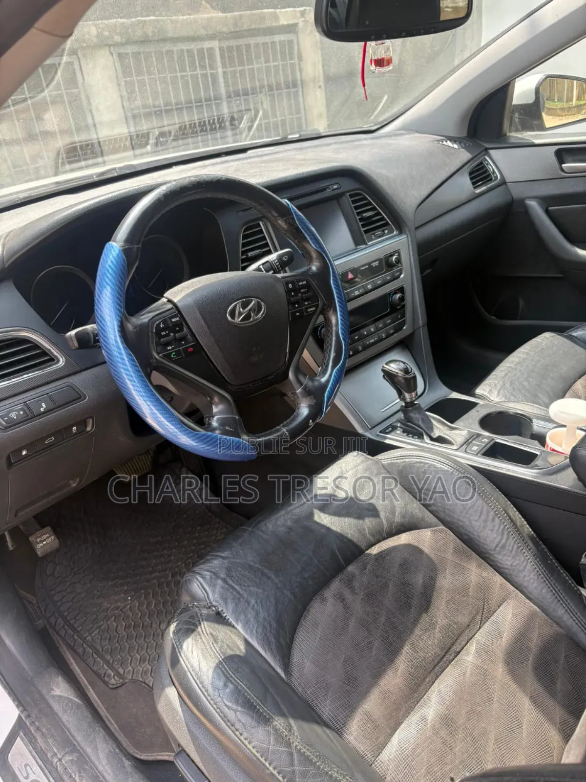 Hyundai Sonata Limited 2.0T Seban (2.0L 4cyl 6A) 2017 Blanc