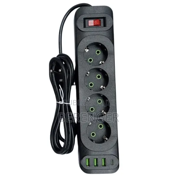 Multiprises 2500w/Rallonge - Prises 4