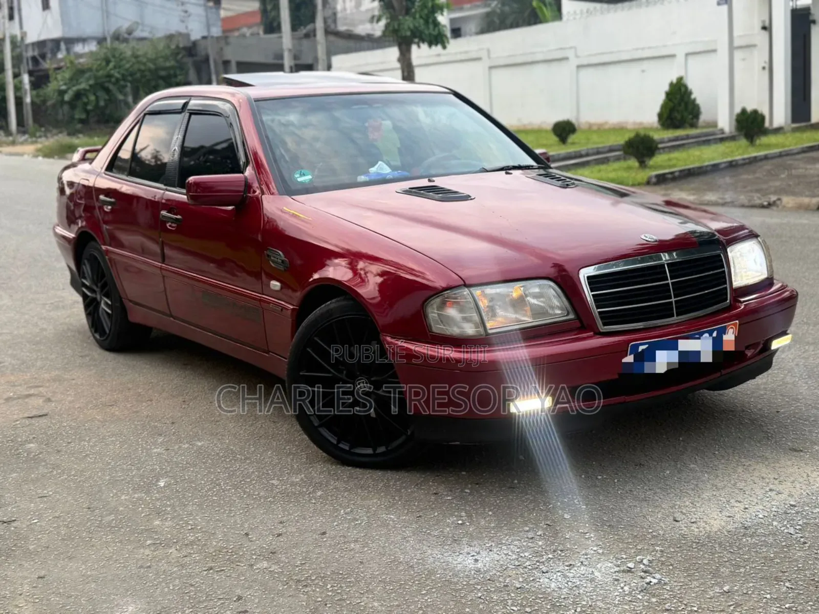 Mercedes-Benz C180 2002 Rouge