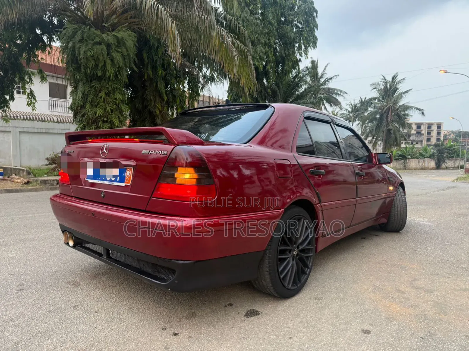 Mercedes-Benz C180 2002 Rouge