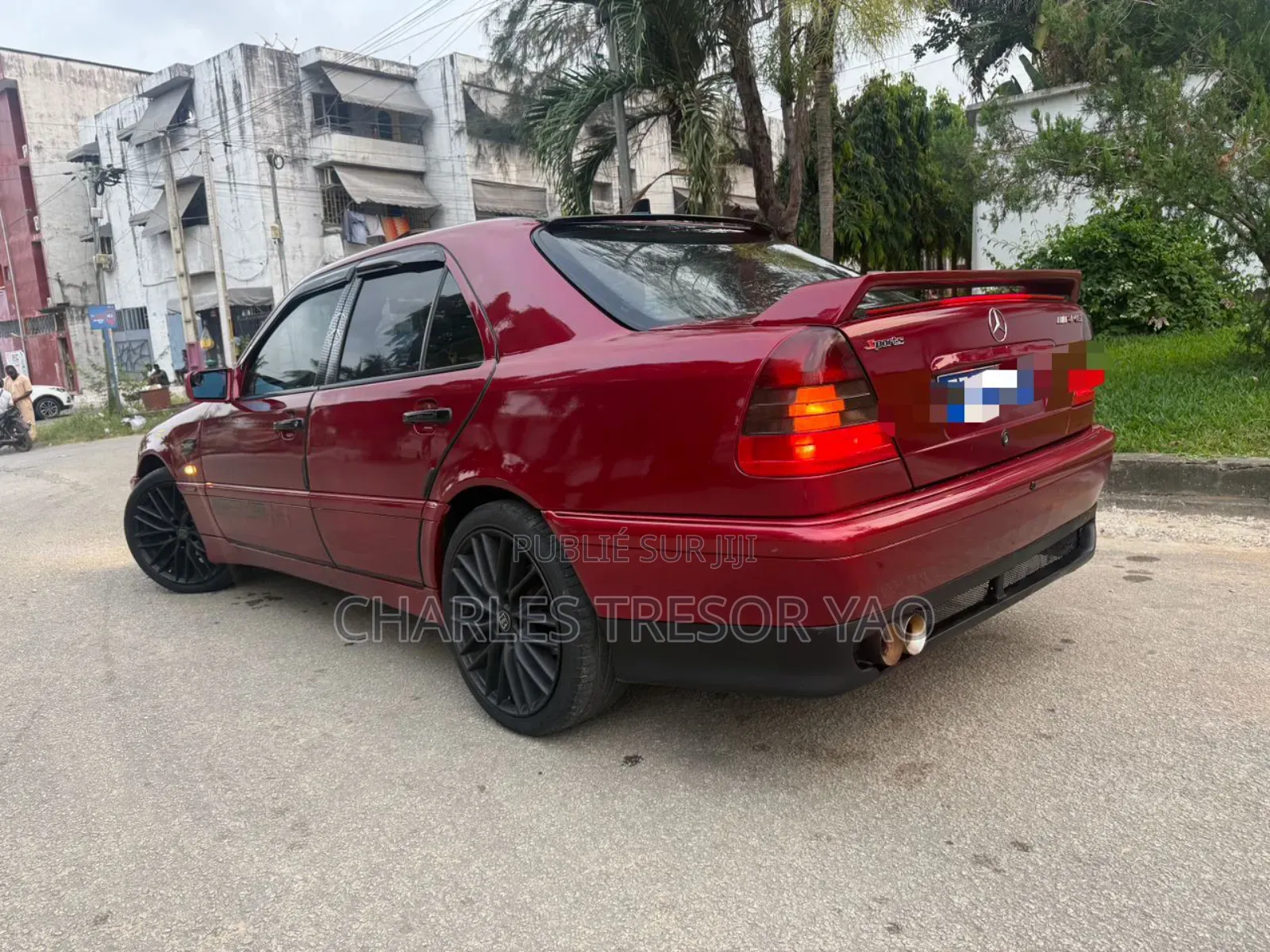 Mercedes-Benz C180 2002 Rouge