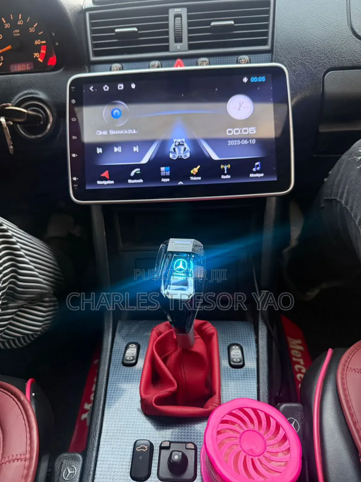 Mercedes-Benz C180 2002 Rouge