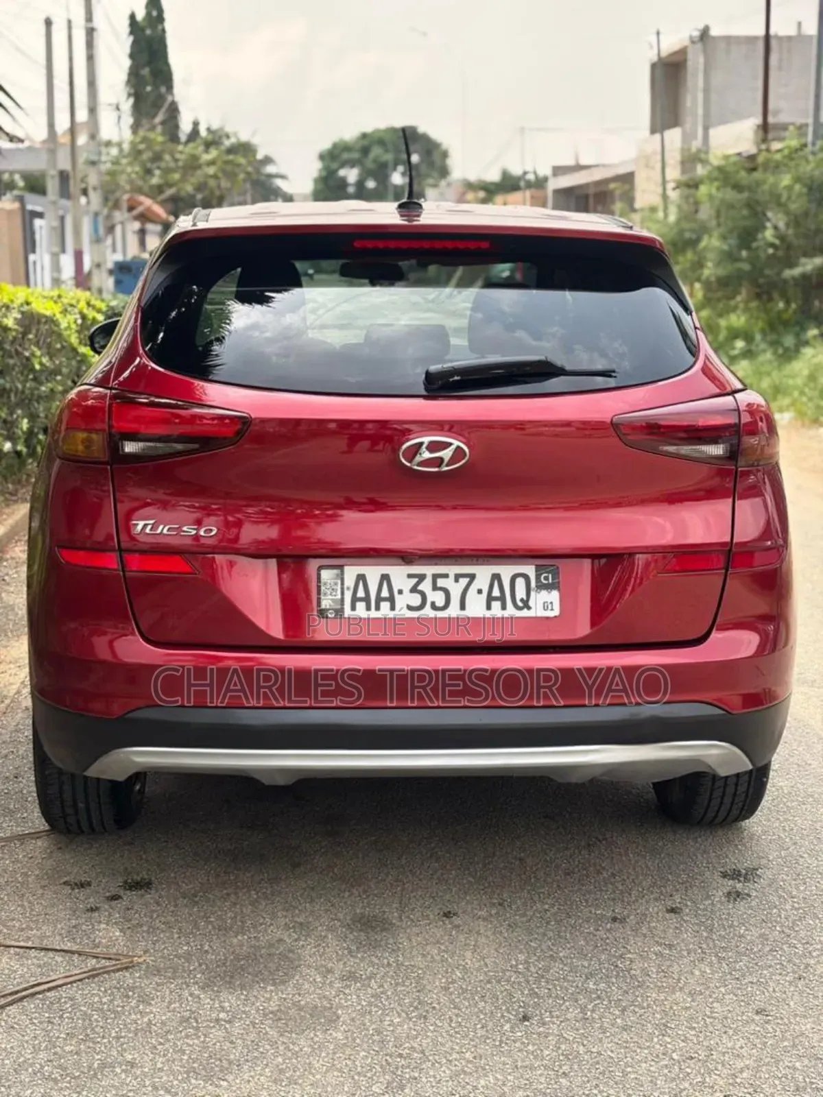 Hyundai Tucson Limited AWD 2020 Rouge