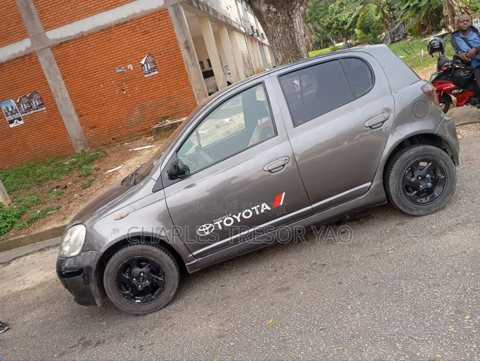 Toyota Yaris 1.0 2006 Argenté