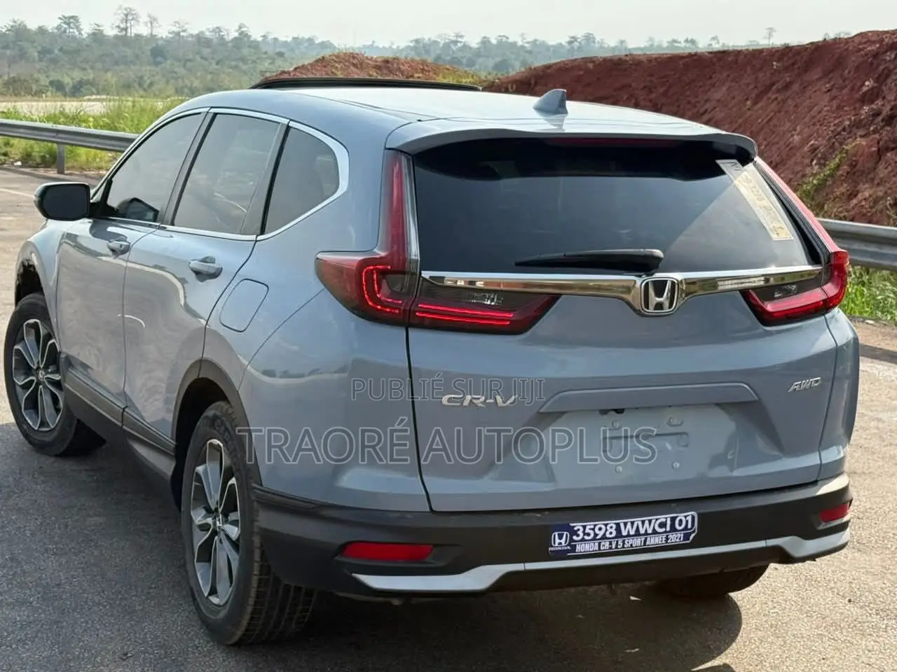 Honda CR-V LX 2021 Gris