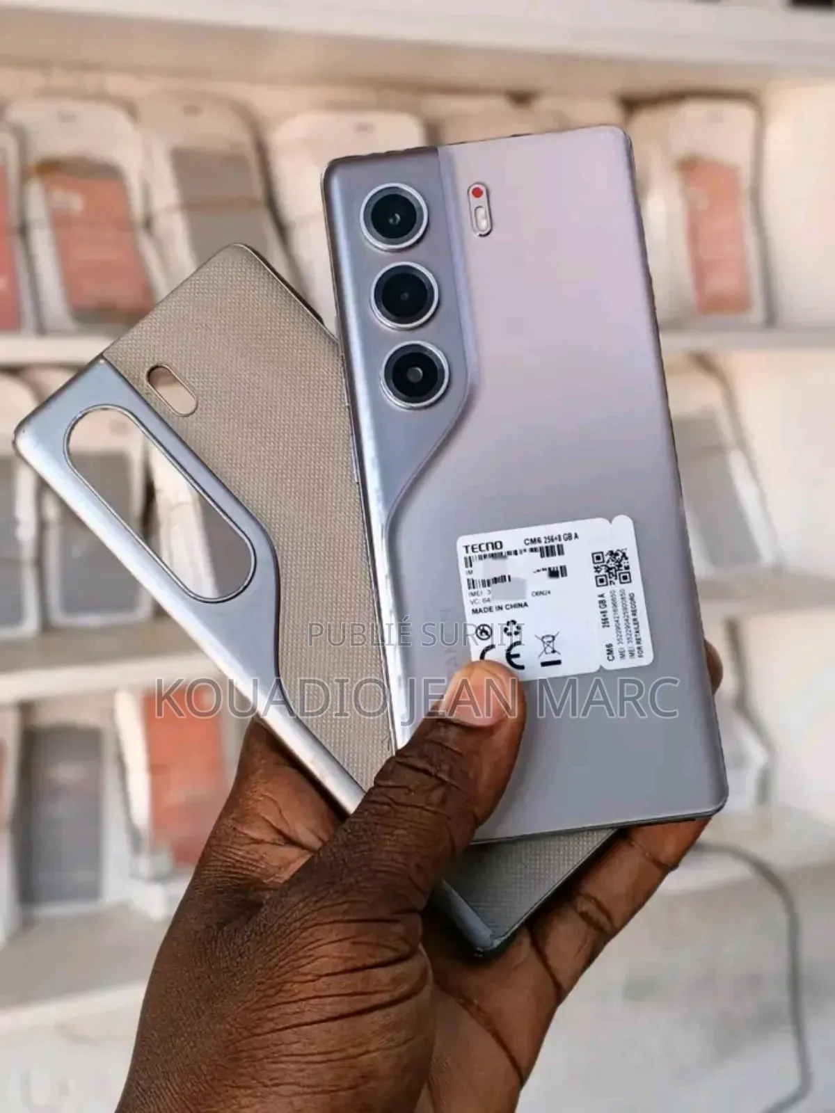 New Tecno Camon 40 Pro 256 GB Blanc