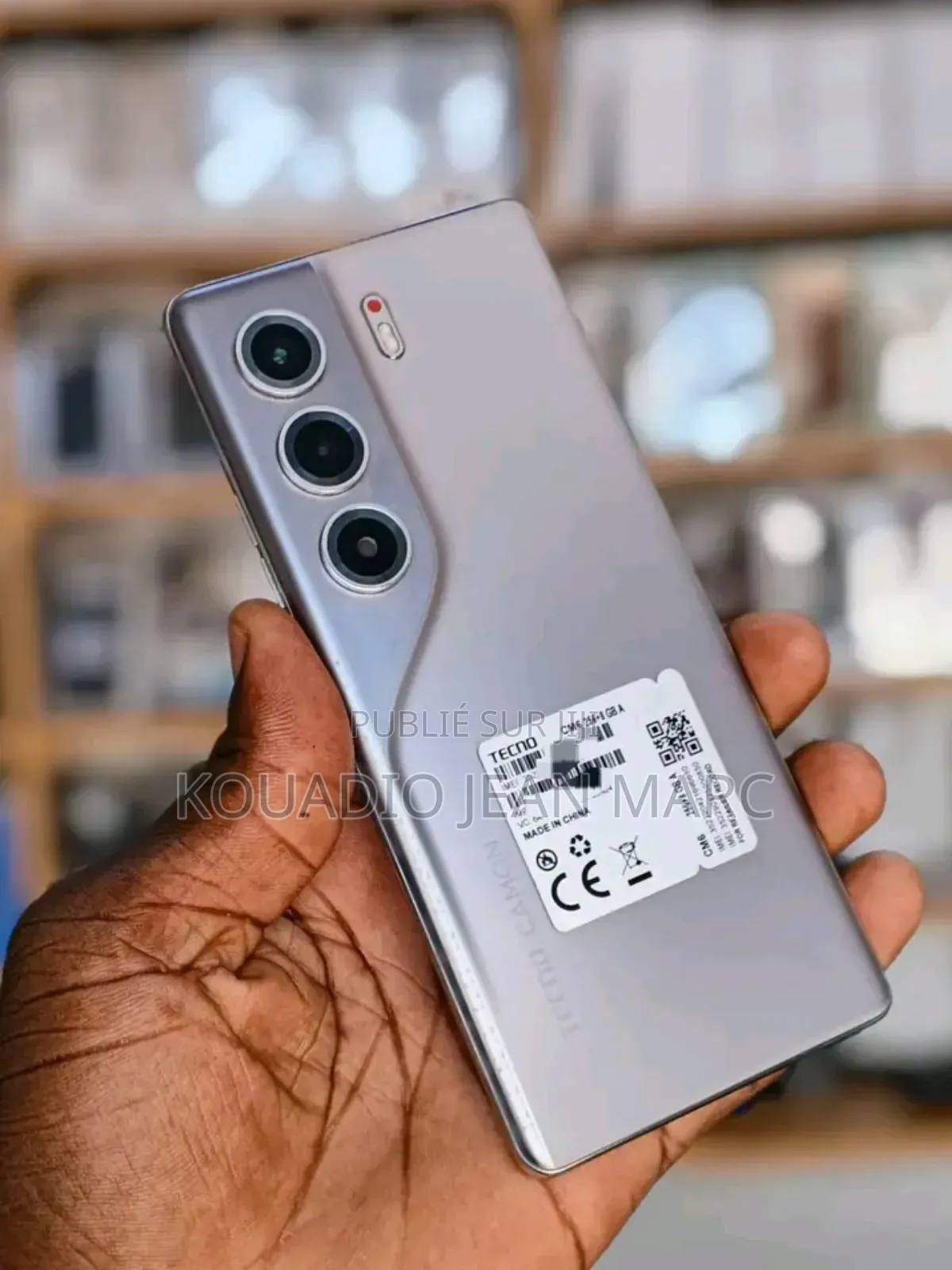 New Tecno Camon 40 Pro 256 GB Blanc