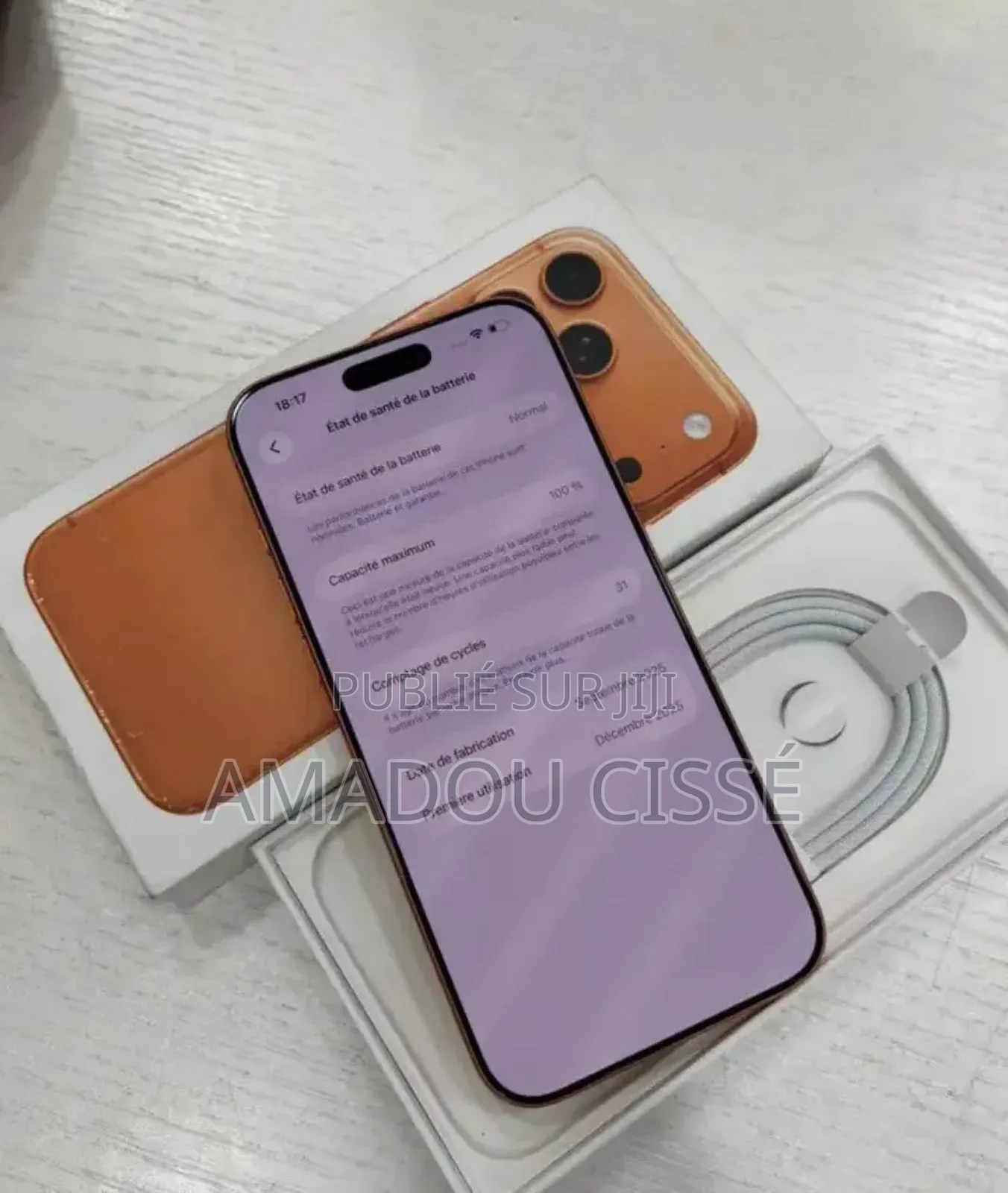 New Apple iPhone 17 Pro Max 512 GB Or rose