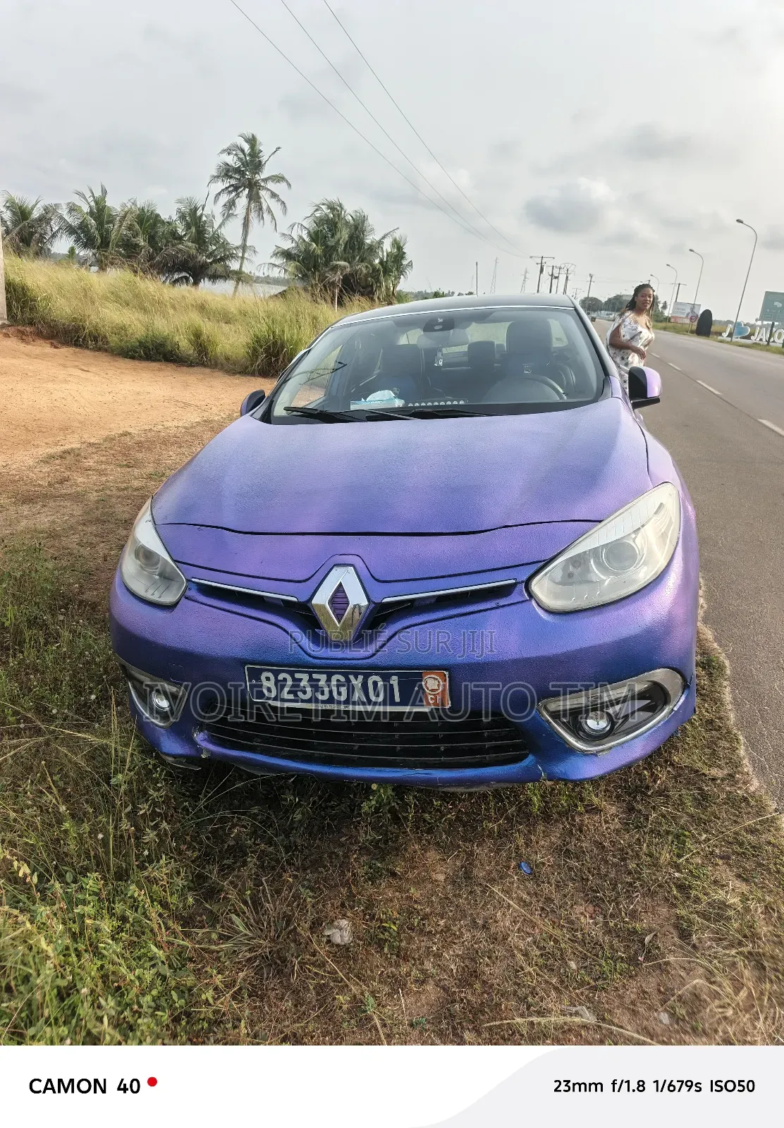 Renault Fluence 2015 Blue