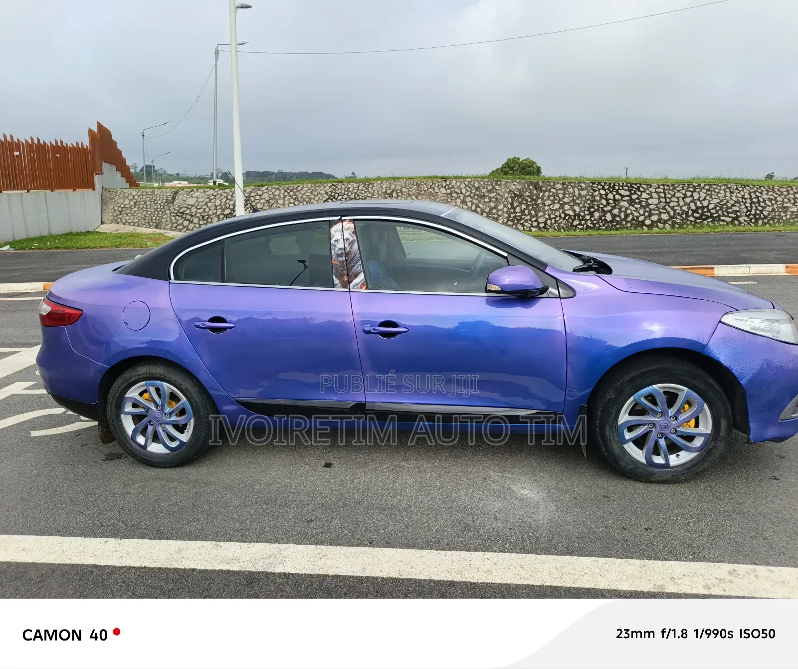 Renault Fluence 2015 Blue