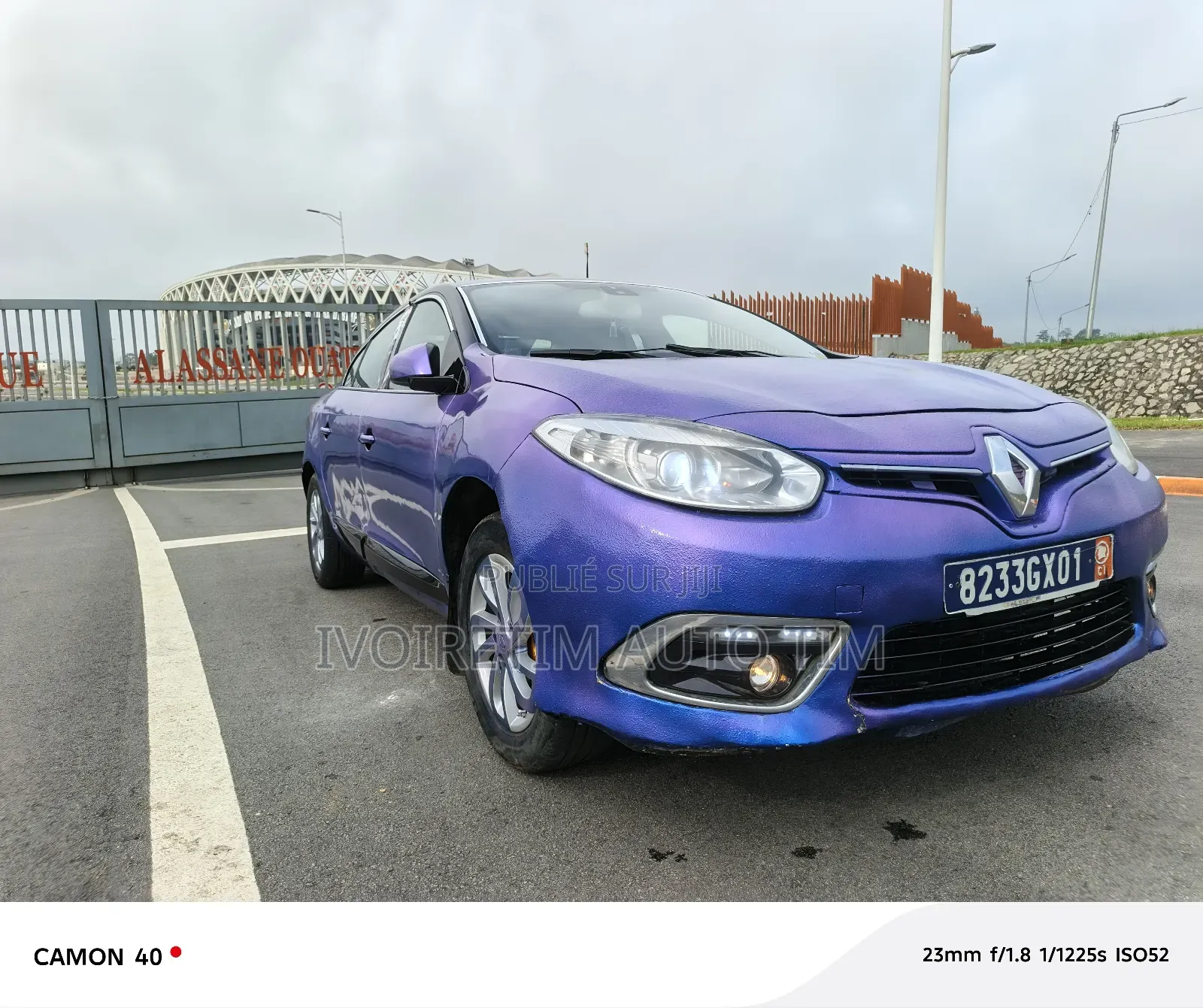 Renault Fluence 2015 Blue