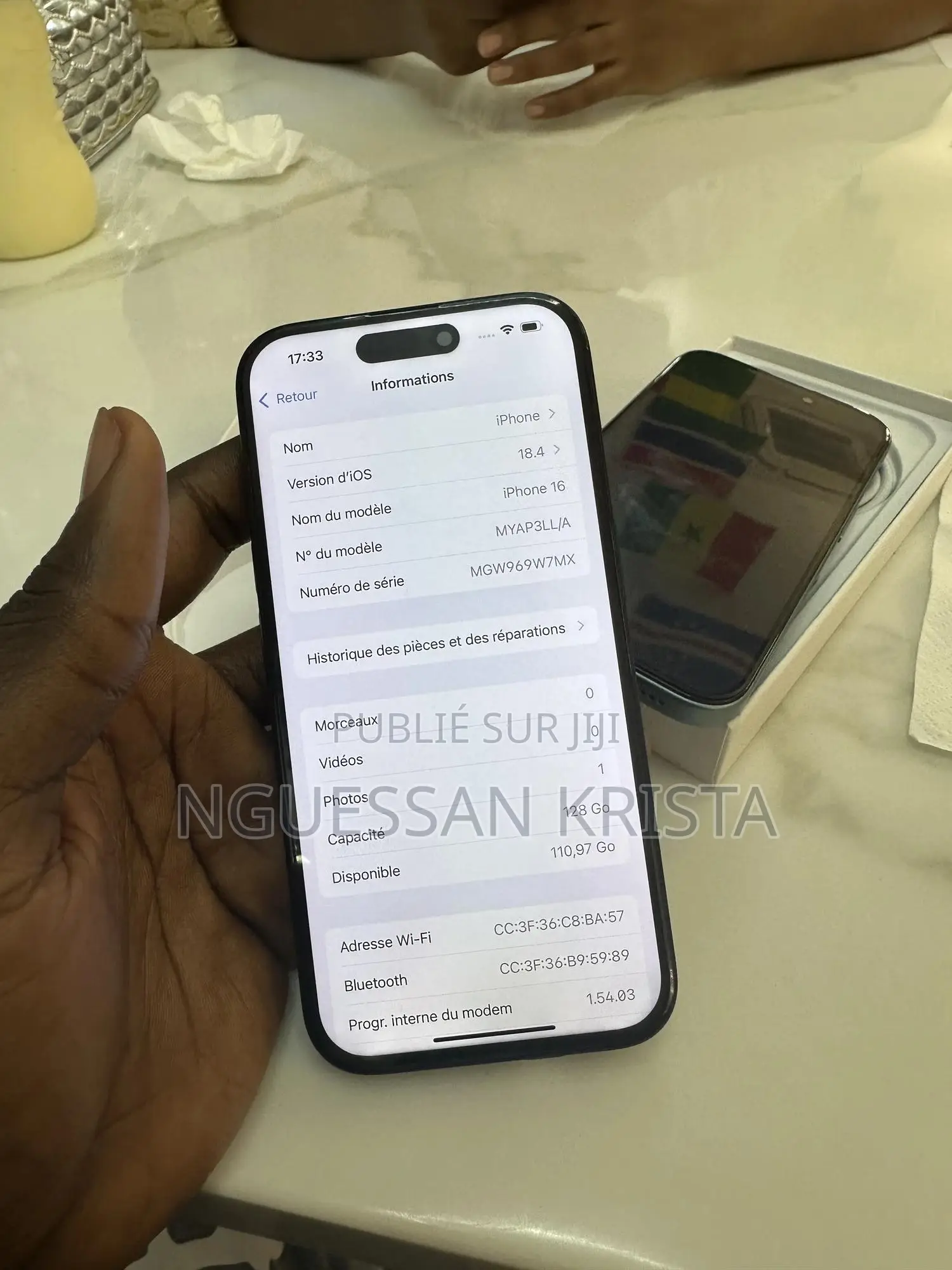 Apple iPhone 16 128 GB Black