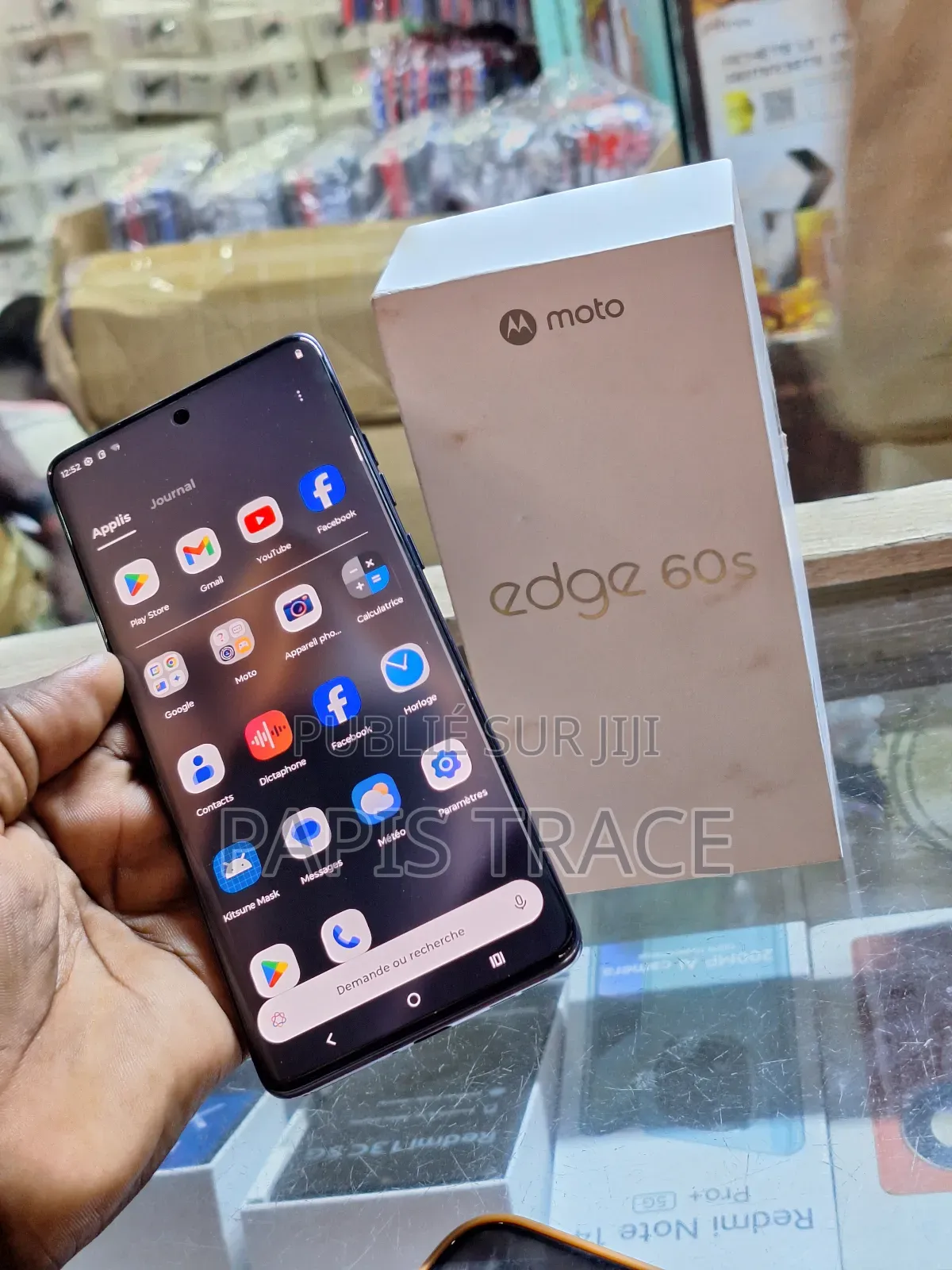 New Motorola Edge 60 Fusion 256 GB Black