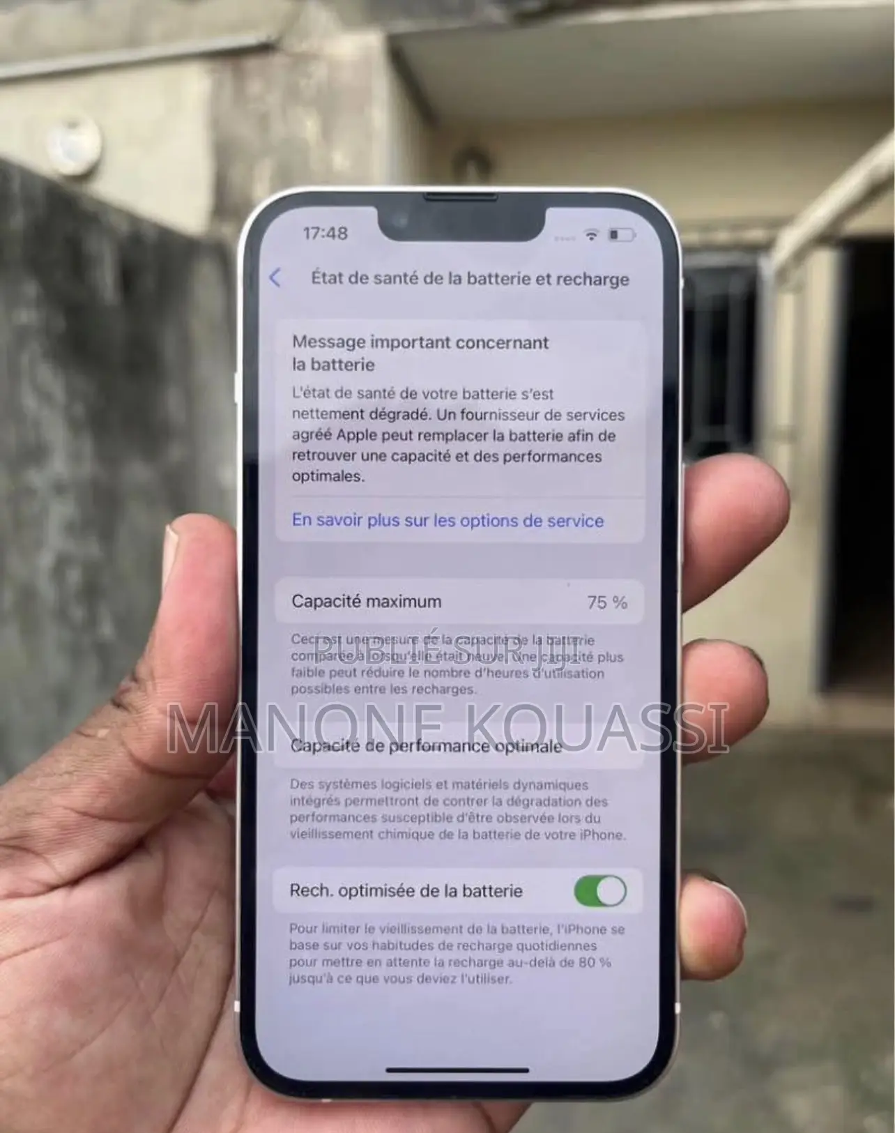 Apple iPhone 13 128 GB Blanc