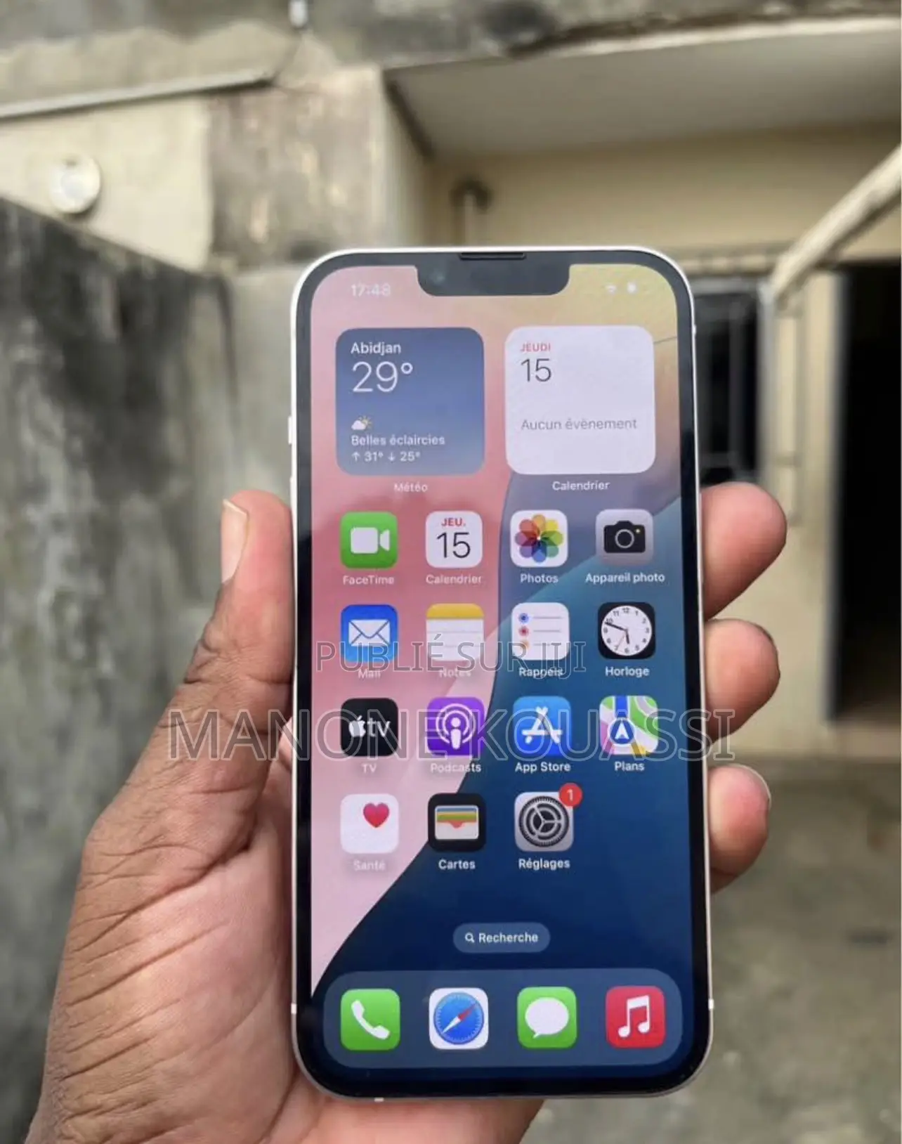 Apple iPhone 13 128 GB Blanc