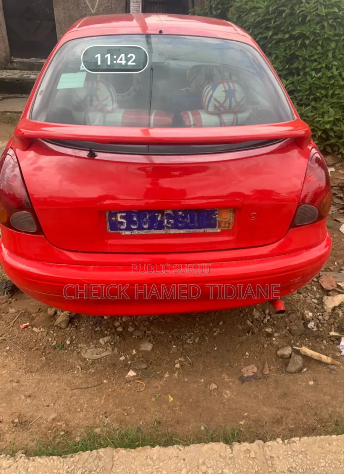 Toyota Corolla 2003 Rouge