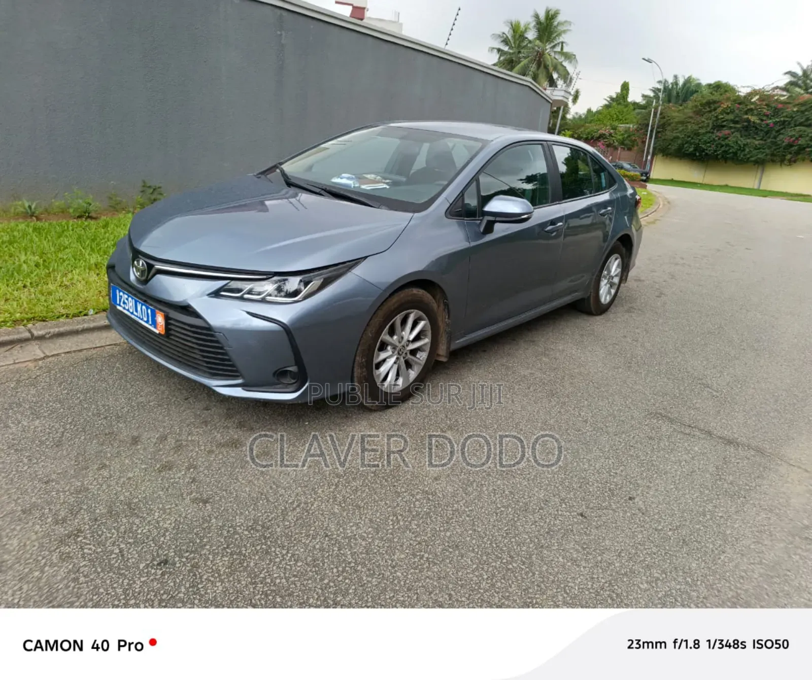 Toyota Corolla 2022 Gris
