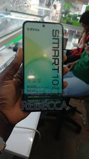 New Infinix Smart 10 Plus 128 GB Black