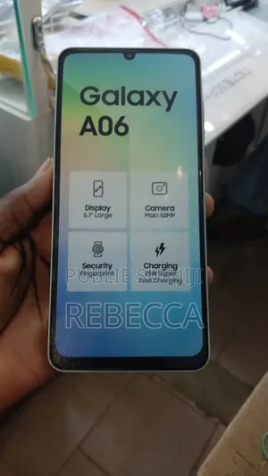 New Samsung Galaxy A06 64 GB Black
