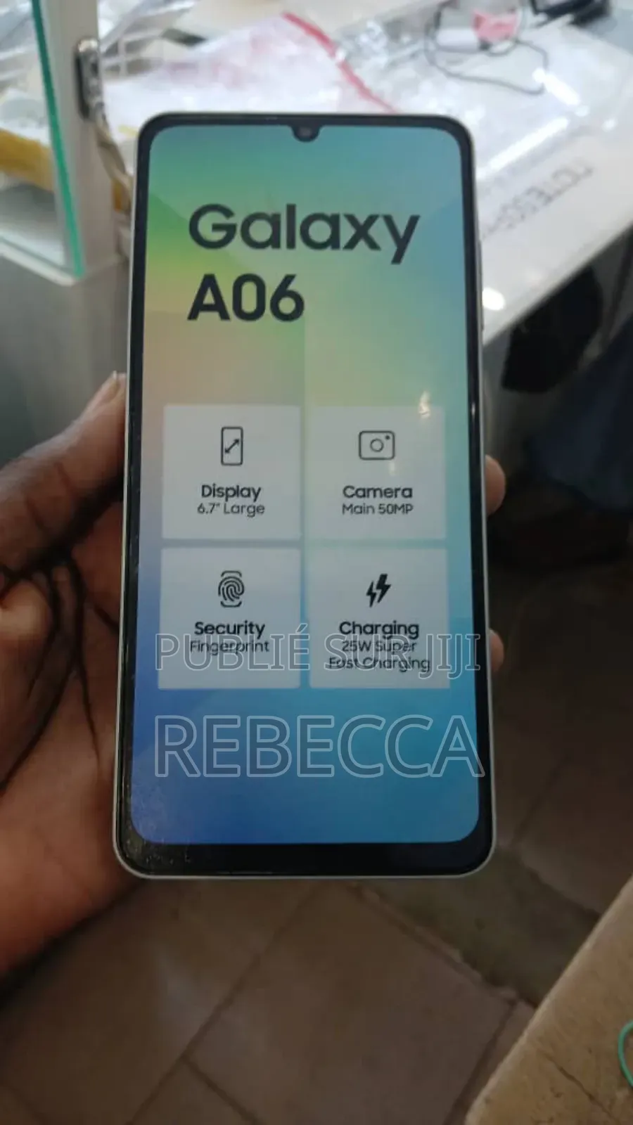 New Samsung Galaxy A06 64 GB Black