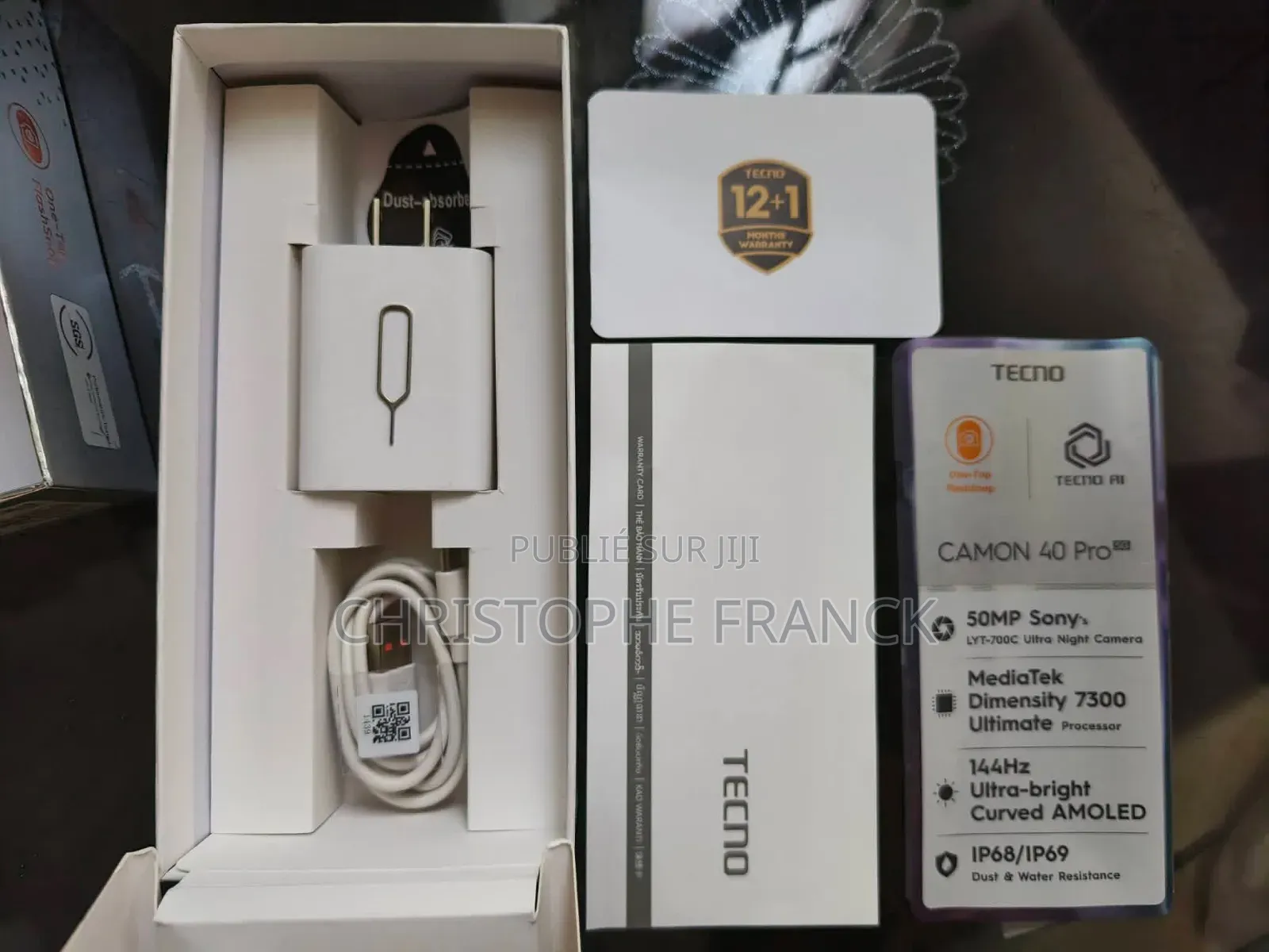 New Tecno Camon 40 Pro 256 GB Blue