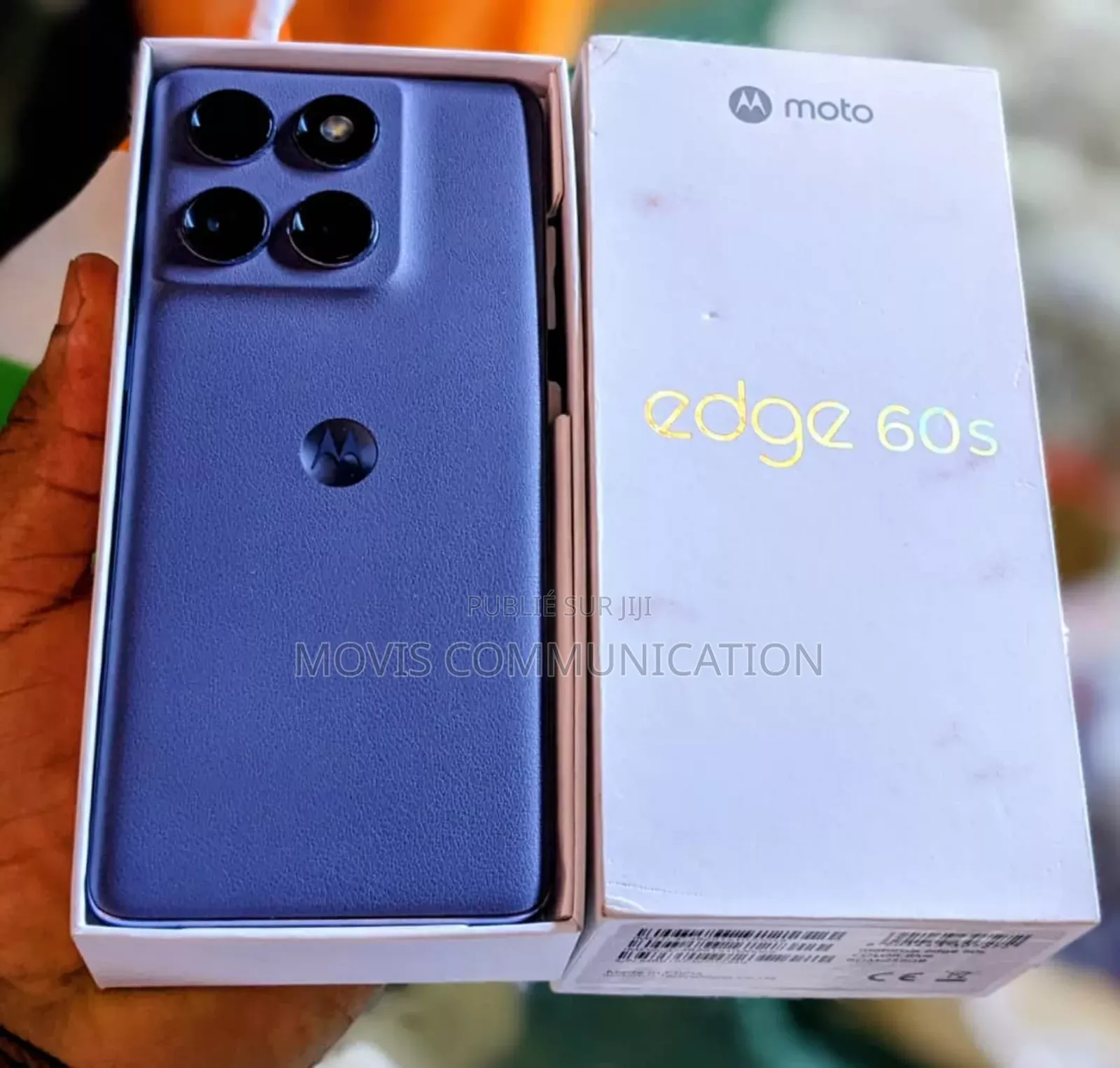 New Motorola Edge 60 Fusion 512 GB Blue