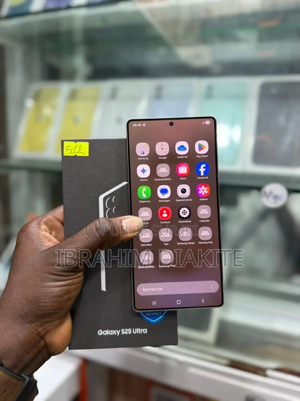 Samsung Galaxy S25 Ultra 256 GB Black