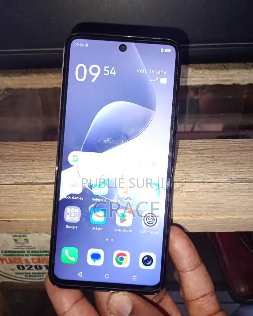 New Infinix Hot 60i 128 GB Black